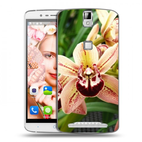 Дизайнерский пластиковый чехол для Elephone P8000 Орхидеи