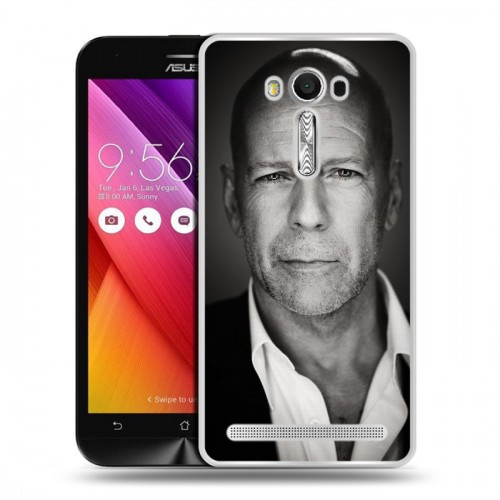 Дизайнерский пластиковый чехол для ASUS Zenfone 2 Laser 5 ZE500KL Bruce willis