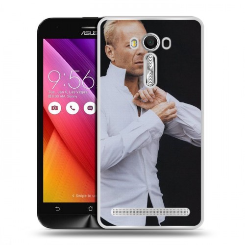 Дизайнерский пластиковый чехол для ASUS Zenfone 2 Laser 5 ZE500KL Bruce willis