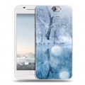 Дизайнерский пластиковый чехол для HTC One A9 Зима