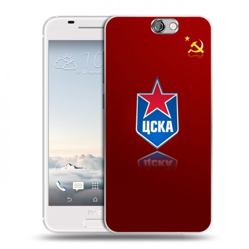 Дизайнерский пластиковый чехол для HTC One A9 ЦСКА