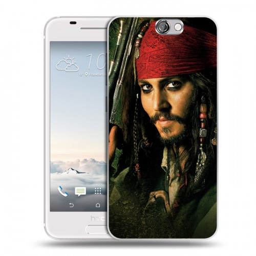 Дизайнерский пластиковый чехол для HTC One A9 	 Пираты карибского моря