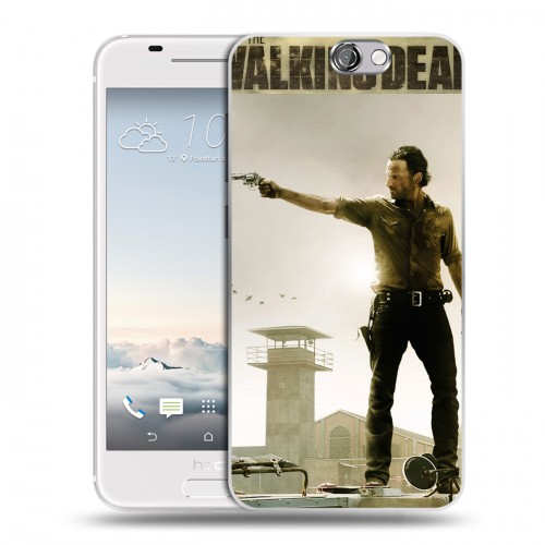 Дизайнерский силиконовый чехол для HTC One A9 Ходячие мертвецы