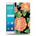 Дизайнерский пластиковый чехол для Huawei ShotX Люксовые цветы