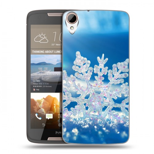 Дизайнерский силиконовый чехол для HTC Desire 828 Зима