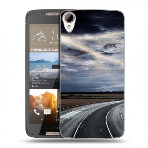 Дизайнерский силиконовый чехол для HTC Desire 828 стихии