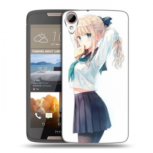 Дизайнерский пластиковый чехол для HTC Desire 828 Аниме