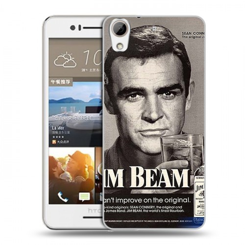 Дизайнерский пластиковый чехол для HTC Desire 728 Jim Beam
