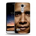 Дизайнерский пластиковый чехол для LG Ray Барак Обама