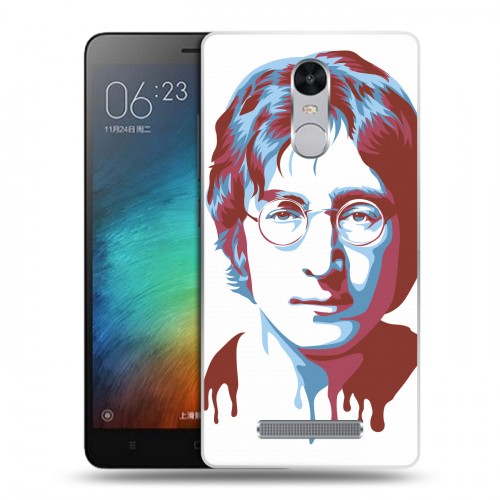 Дизайнерский пластиковый чехол для Xiaomi RedMi Note 3 Джон Леннон