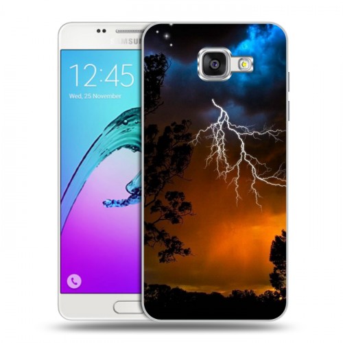 Дизайнерский силиконовый чехол для Samsung Galaxy A5 (2016) Молния