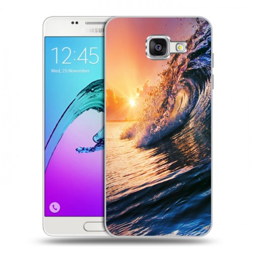 Дизайнерский силиконовый чехол для Samsung Galaxy A5 (2016) Волны