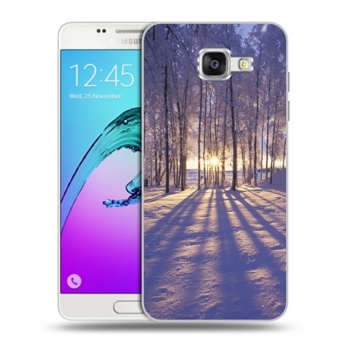 Дизайнерский силиконовый чехол для Samsung Galaxy A5 (2016) Зима