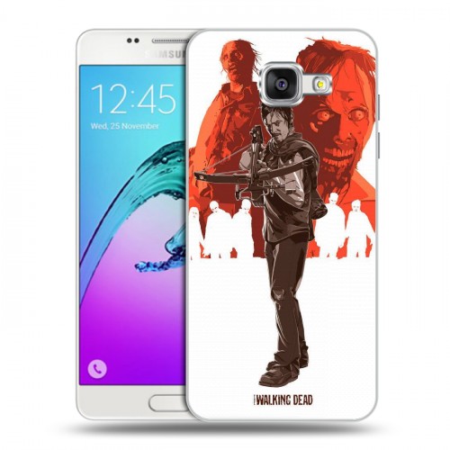 Дизайнерский силиконовый чехол для Samsung Galaxy A5 (2016) Ходячие Мертвецы