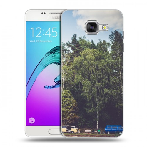 Дизайнерский силиконовый чехол для Samsung Galaxy A5 (2016) лес