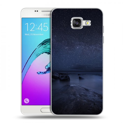 Дизайнерский силиконовый чехол для Samsung Galaxy A5 (2016) ночь