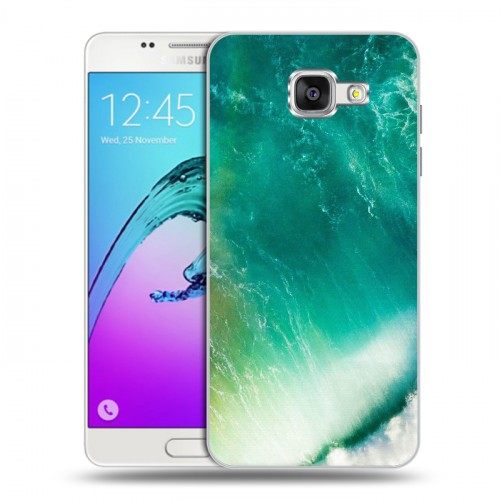 Дизайнерский силиконовый чехол для Samsung Galaxy A5 (2016) волны