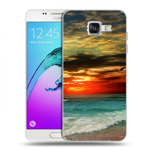 Дизайнерский силиконовый чехол для Samsung Galaxy A5 (2016) Закат