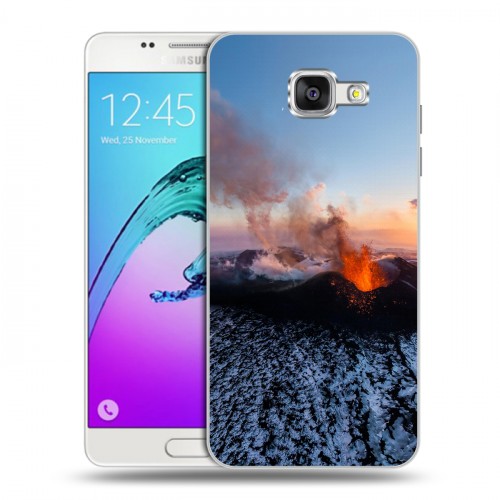 Дизайнерский силиконовый чехол для Samsung Galaxy A5 (2016) вулкан