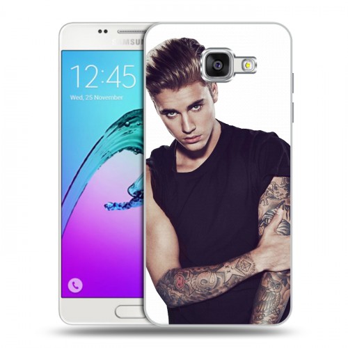 Дизайнерский силиконовый чехол для Samsung Galaxy A5 (2016) Джастин Бибер