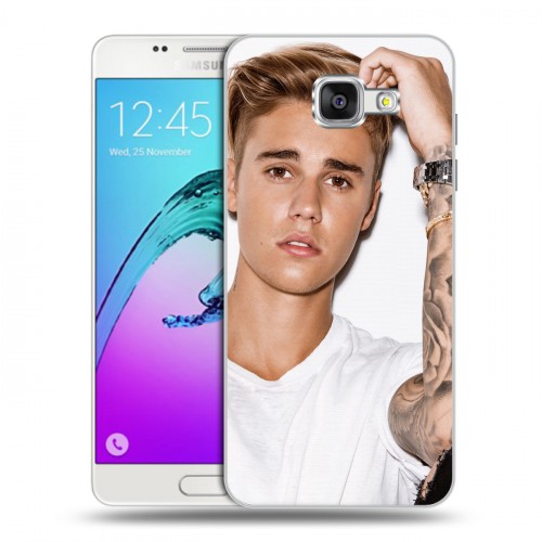 Дизайнерский силиконовый чехол для Samsung Galaxy A5 (2016) Джастин Бибер