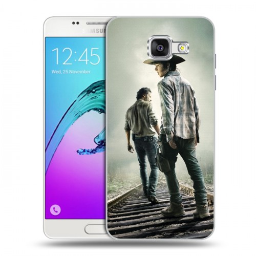 Дизайнерский силиконовый чехол для Samsung Galaxy A5 (2016) Ходячие мертвецы