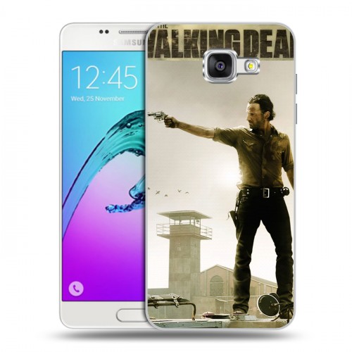 Дизайнерский силиконовый чехол для Samsung Galaxy A5 (2016) Ходячие мертвецы
