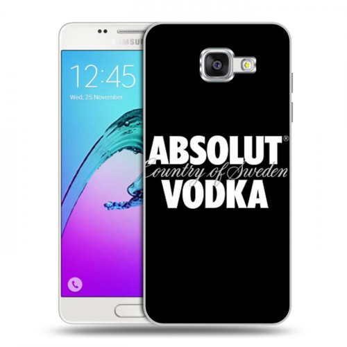 Дизайнерский силиконовый чехол для Samsung Galaxy A5 (2016) Absolut