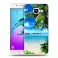 Дизайнерский силиконовый чехол для Samsung Galaxy A5 (2016) Пляж