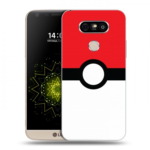 Дизайнерский пластиковый чехол для LG G5 Pokemon Go