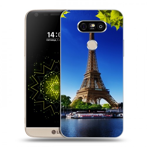 Дизайнерский пластиковый чехол для LG G5 Париж