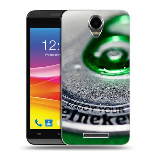 Дизайнерский силиконовый чехол для Micromax Canvas Power Heineken