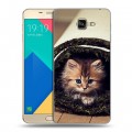 Дизайнерский пластиковый чехол для Samsung Galaxy A9 Кошки