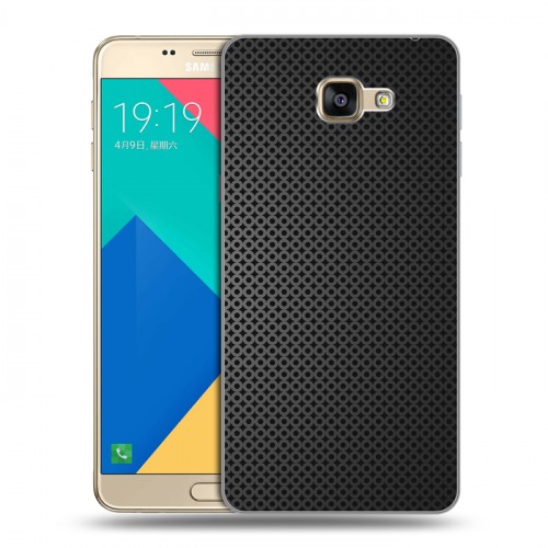 Дизайнерский силиконовый чехол для Samsung Galaxy A9 Металл