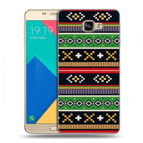 Дизайнерский силиконовый чехол для Samsung Galaxy A9 Этнические мотивы