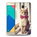 Дизайнерский силиконовый чехол для Samsung Galaxy A9 Кошки