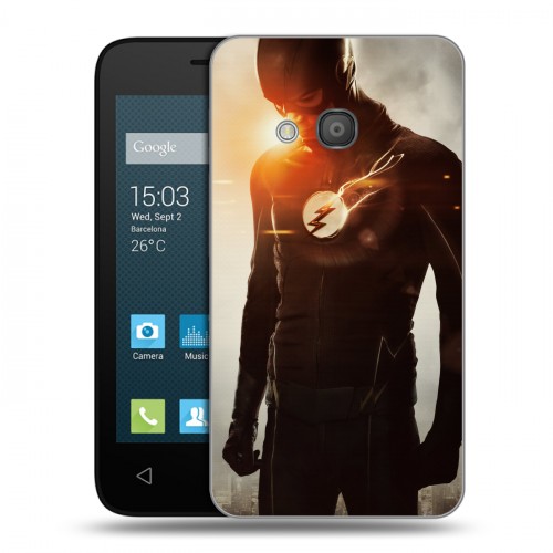 Дизайнерский силиконовый чехол для Alcatel One Touch Pixi 4 (4) флэш