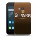 Дизайнерский силиконовый чехол для Alcatel One Touch Pixi 4 (4) Guinness