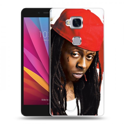 Дизайнерский силиконовый чехол для Huawei Honor 5X Lil Wayne