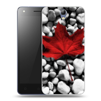 Дизайнерский силиконовый чехол для Lenovo Vibe S1 Lite флаг Канады (на заказ)