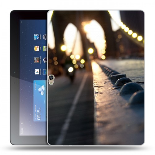 Дизайнерский пластиковый чехол для Huawei MediaPad M2 10 Нью-Йорк