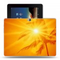 Дизайнерский пластиковый чехол для Huawei MediaPad M2 10 Солнце