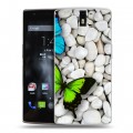 Дизайнерский силиконовый чехол для OnePlus One Бабочки