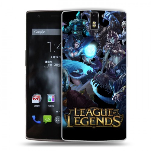 Дизайнерский силиконовый чехол для OnePlus One League of Legends