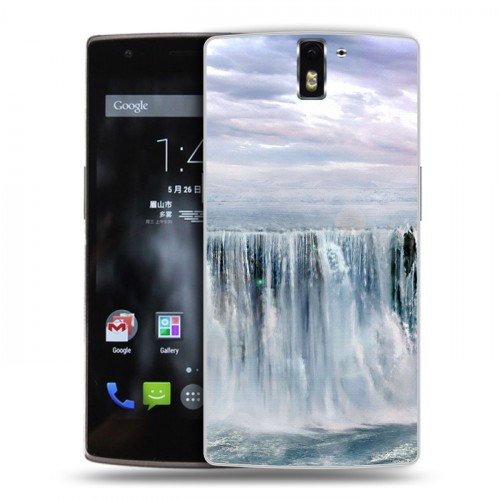 Дизайнерский силиконовый чехол для OnePlus One водопады