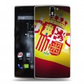 Дизайнерский силиконовый чехол для OnePlus One флаг Испании