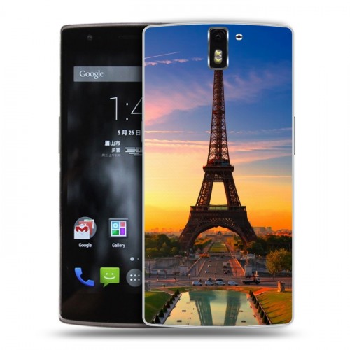 Дизайнерский силиконовый чехол для OnePlus One Париж