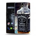 Дизайнерский силиконовый чехол для OnePlus One Jack Daniels