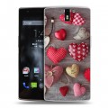 Дизайнерский силиконовый чехол для OnePlus One День Святого Валентина