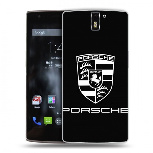Дизайнерский силиконовый чехол для OnePlus One Porsche